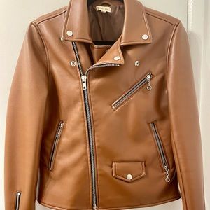 Urban Outfitters faux leather jacket